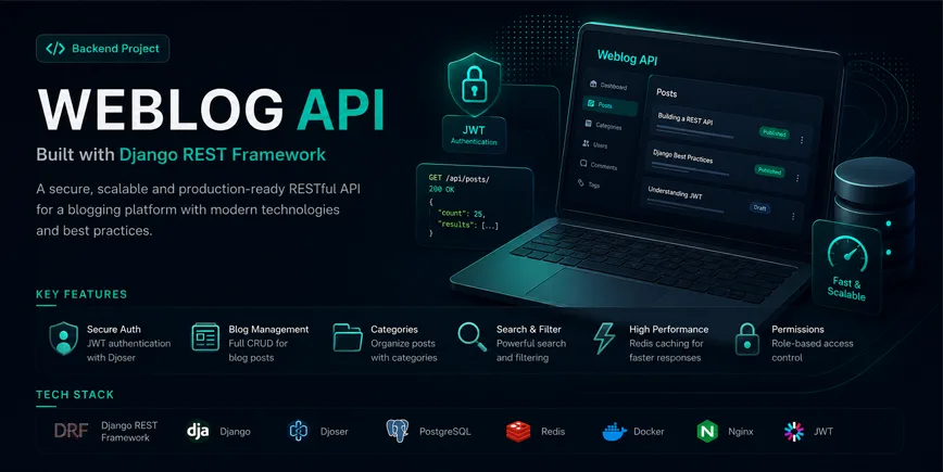 Weblog REST API Platform